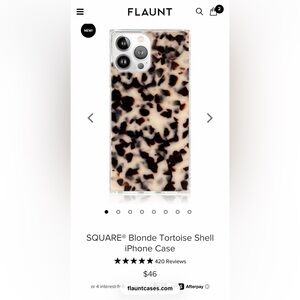 Elegant Tortoise Shell Phone Case New